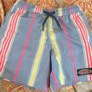 Vineyard Vines Boys swim trunks.
